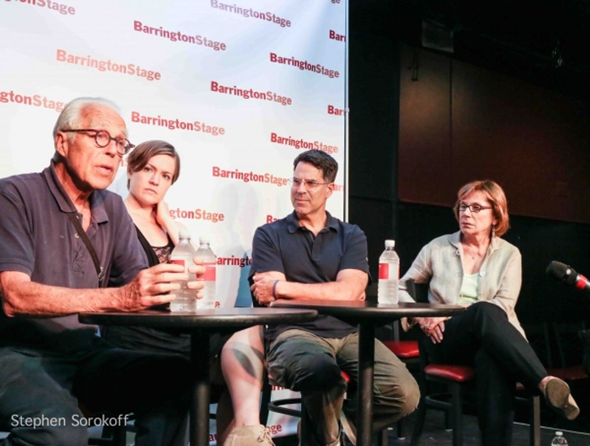 John Guare, Jane Pfitsch, Christopher Innvar, JuliAnne Boyd at 
