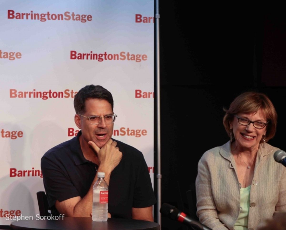 Christopher Innvar &amp; JuliAnne Boyd at 