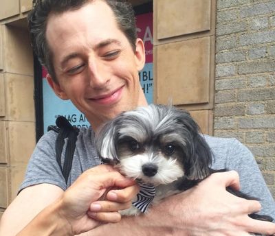 Tinkerbelle the Dog with Josh Grisetti Photo