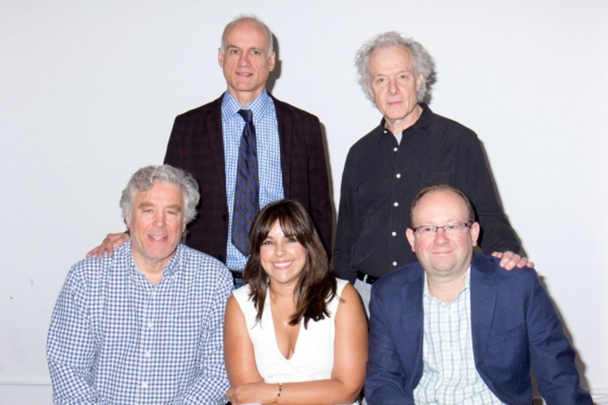 Casey Childs, Paul Slee, Michelle Bossy, William Carden, Andrew Leynse at 