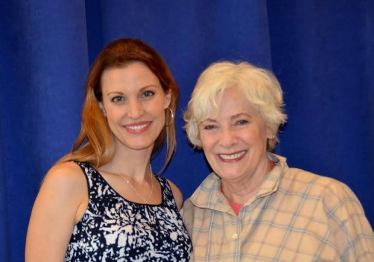 Rachel York With Betty Buckley at 