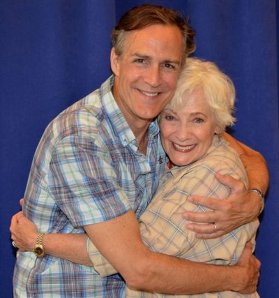 Howard McGillin With Betty Buckley Photo