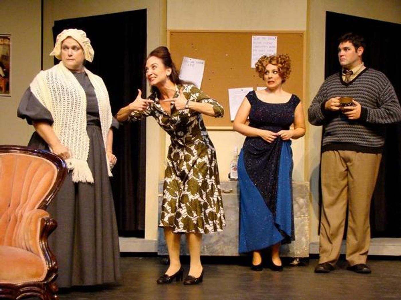 Photo Flash: First Look at Eclectic Full Contact Theatre Company's MOON OVER BUFFALO  Image