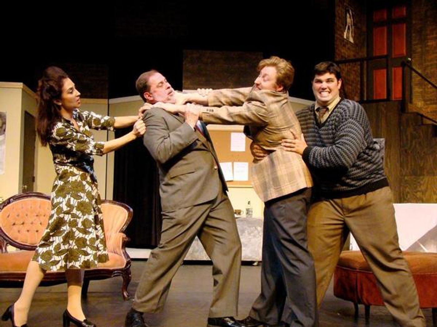 Photo Flash: First Look at Eclectic Full Contact Theatre Company's MOON OVER BUFFALO  Image