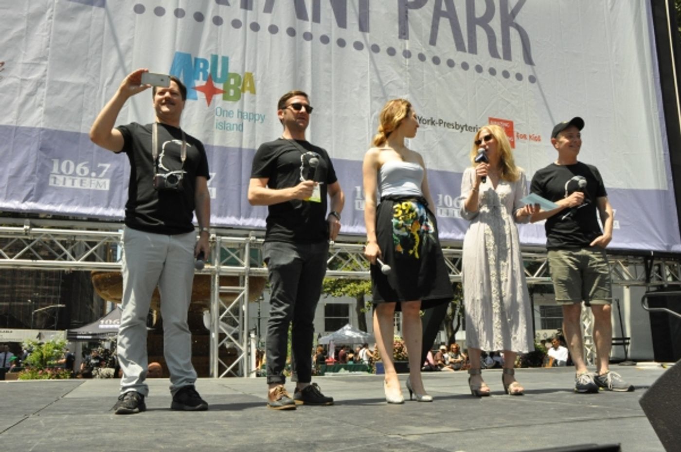 Photo Coverage: CHICAGO, MAMMA MIA!, FINDING NEVERLAND & More Perform at Broadway in Bryant Park!  Image