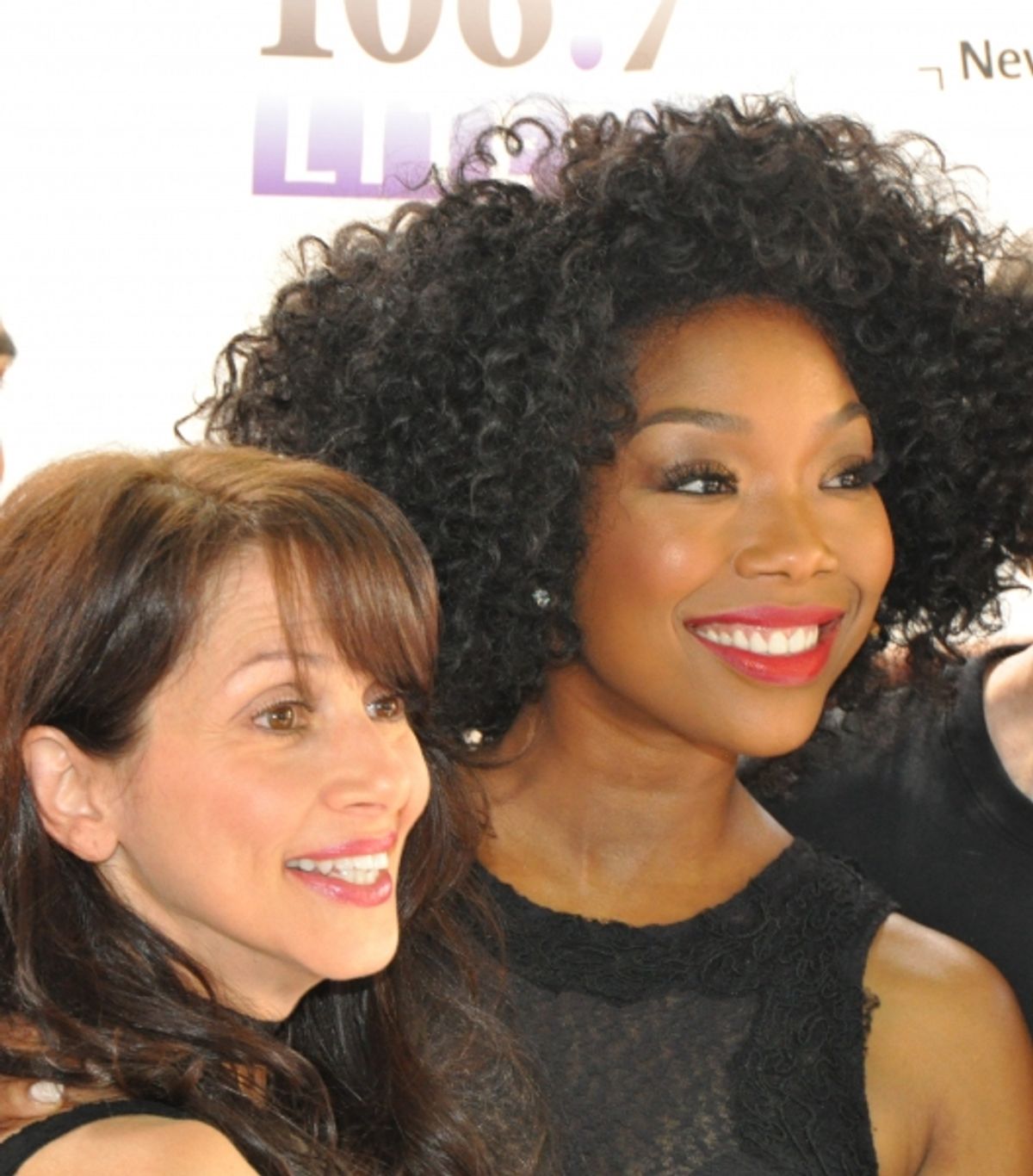 Donna Marie Asbury and Brandy Norwood at 