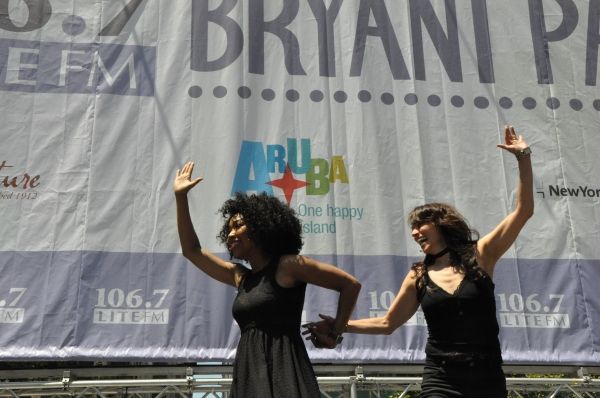 Brandy Norwood and Donna Marie Asbury Photo