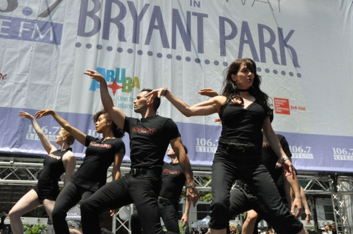 Photo Coverage: CHICAGO, MAMMA MIA!, FINDING NEVERLAND & More Perform at Broadway in Bryant Park!  Image