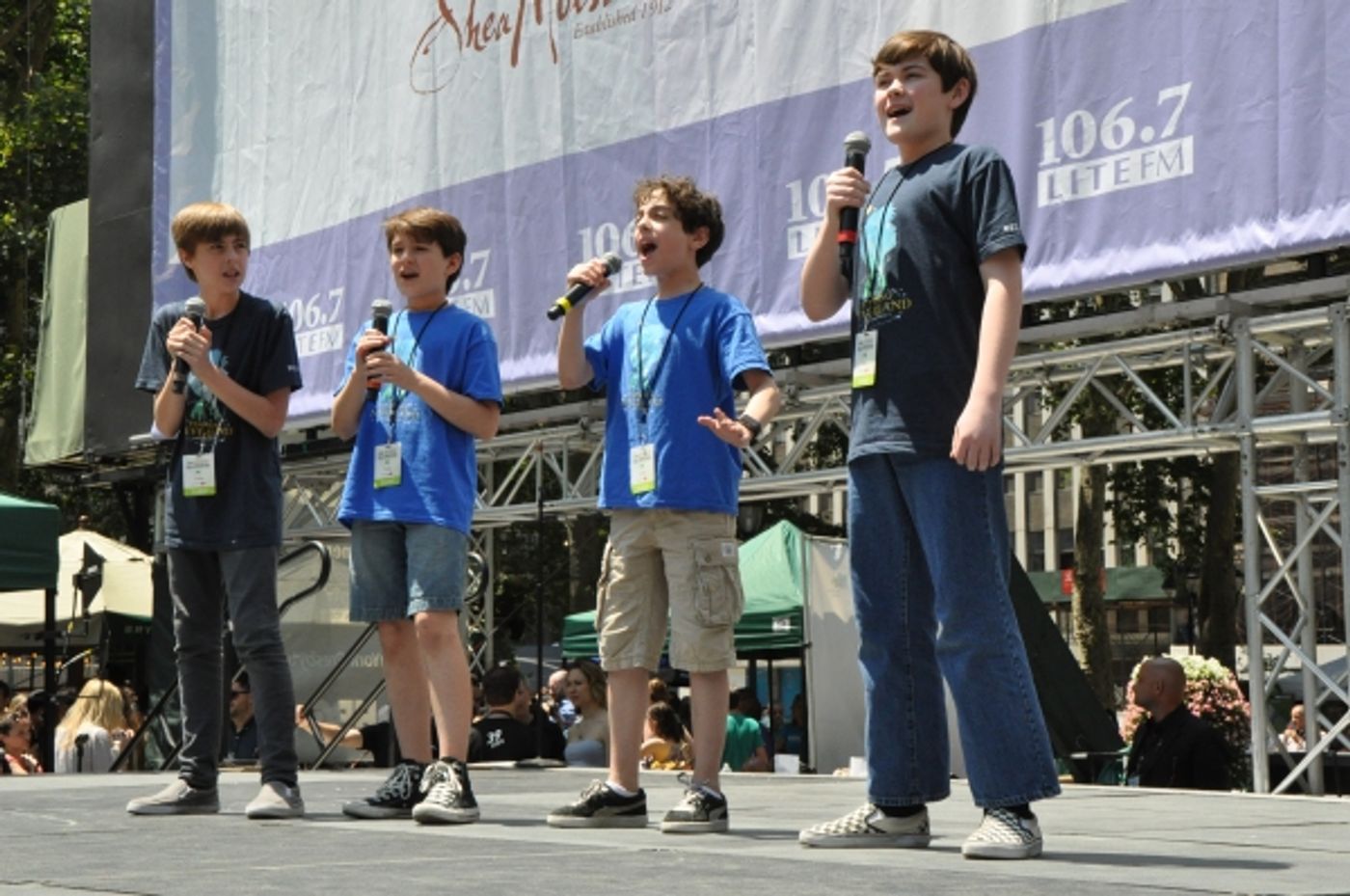 Photo Coverage: CHICAGO, MAMMA MIA!, FINDING NEVERLAND & More Perform at Broadway in Bryant Park!  Image