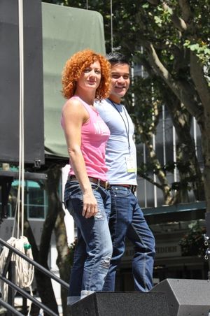 Allyson Carr and Gerard Salvador @ BroadwayWorld Allyson Carr and Gerard Salvador Photo