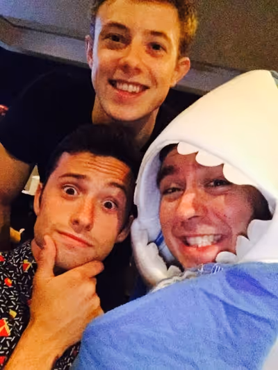 Jeff Heimbrock, Daniel Quadrino, and Benjamin Rauhala Photo