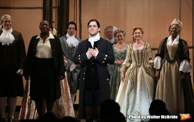 Tom Hewitt, Chuck Cooper, Josh Young, Erin Mackey and Laiona Michelle Photo