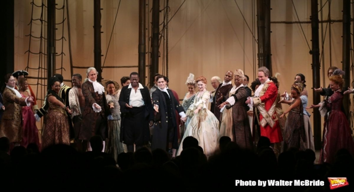 Stanley Bahorek, Harriet D. Foy, Tom Hewitt, Chuck Cooper, Josh Young, Erin Mckay, Laiona Michelle, Chris Hoch, Rachael Ferrera, Elizabeth Ward Land and cast  at 