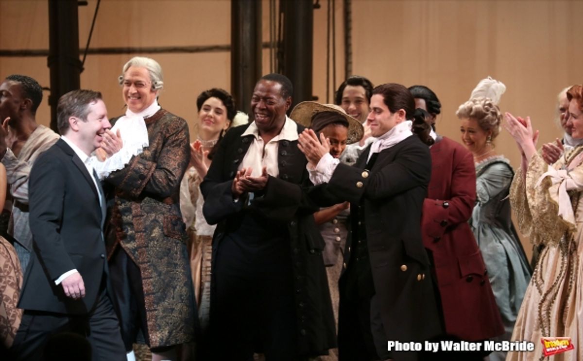 Christopher Smith, Tom Hewitt, Chuck Cooper, Josh Young, Erin MacKey and cast at 