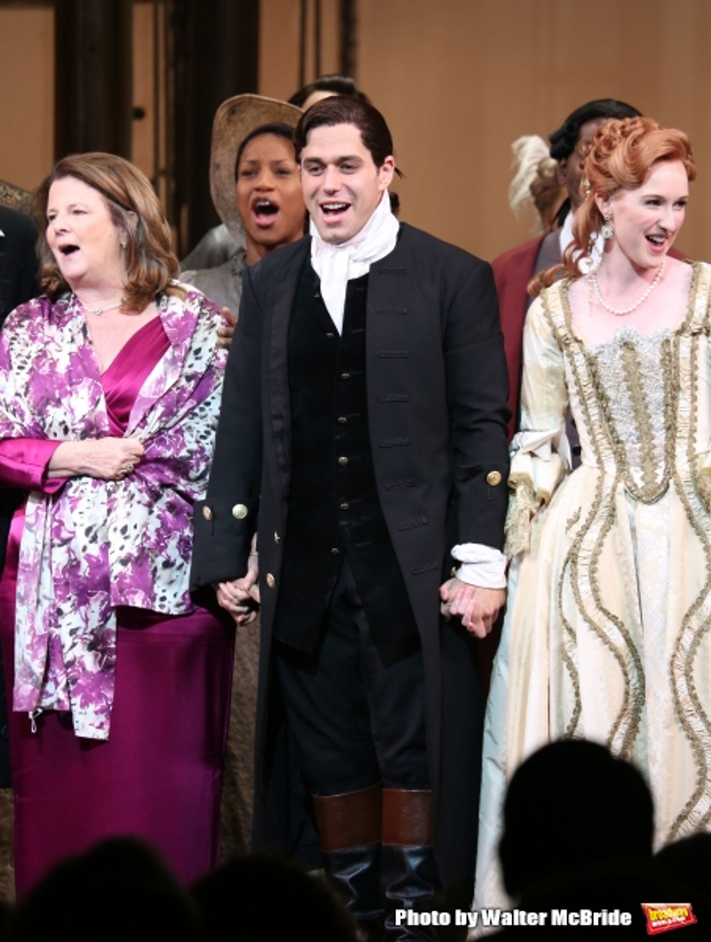 Photo Coverage: AMAZING GRACE Company Takes Opening Night Bows!  Image