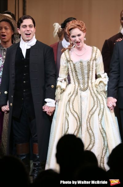 Josh Young and Erin Mackey Photo