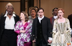 Chuck Cooper, Carolyn Rossi Copeland, Josh Young, Erin Mackey and cast @ BroadwayWorld Chuck Cooper, Carolyn Rossi Copeland, Josh Young, Erin Mackey and cast Photo