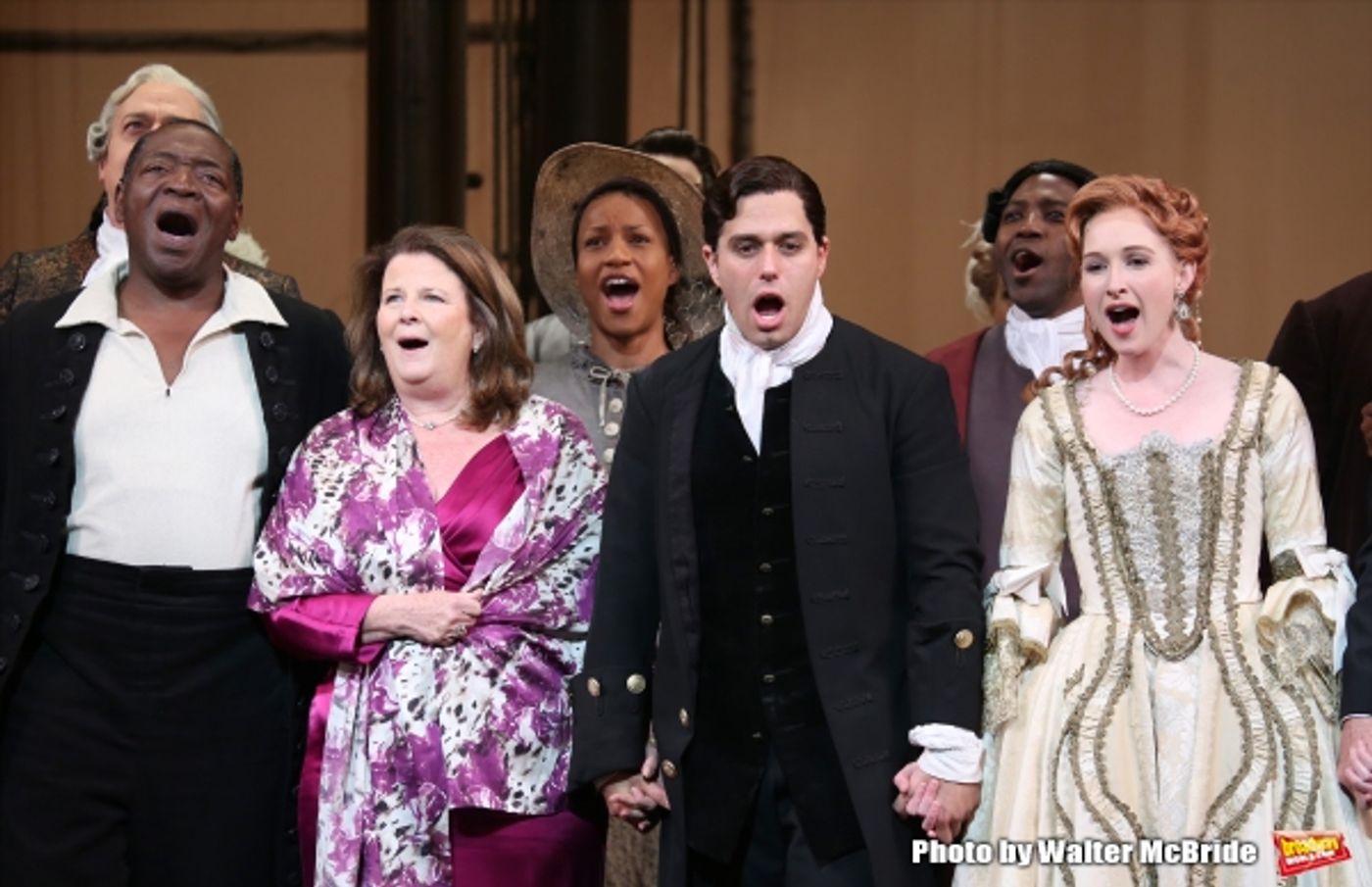 Photo Coverage: AMAZING GRACE Company Takes Opening Night Bows!  Image