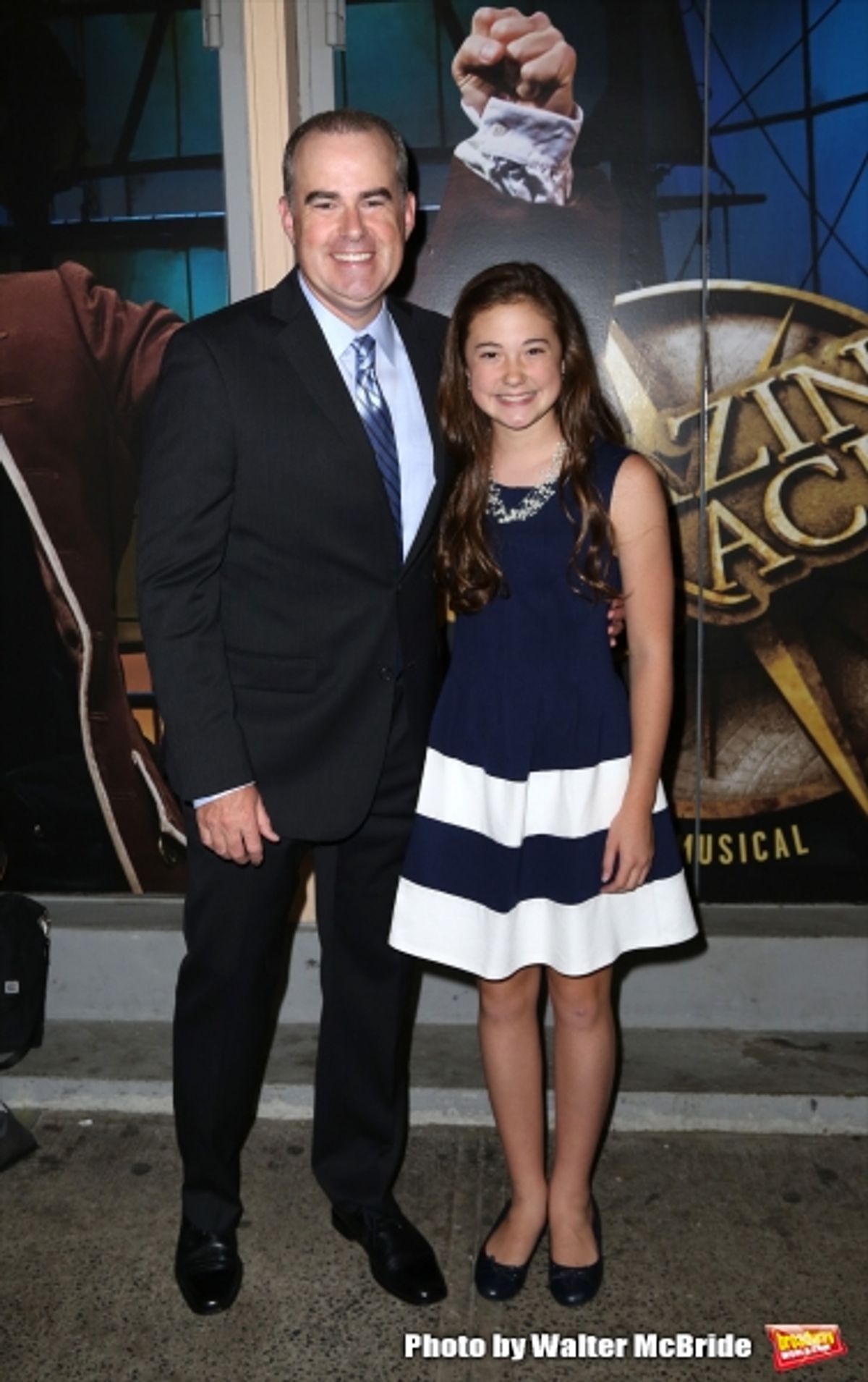 Alex Kendrick and daughter at 