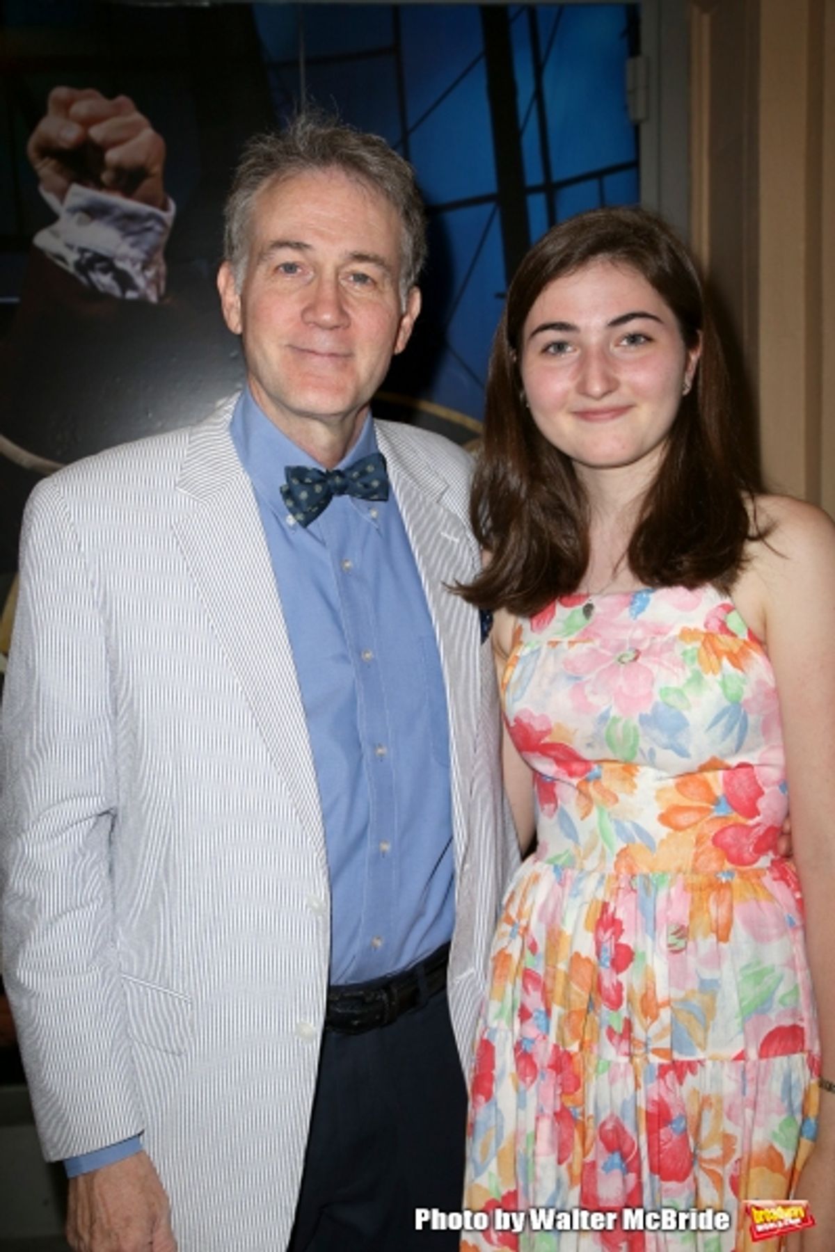 Boyd Gaines and daughter Leslie Gaines at 