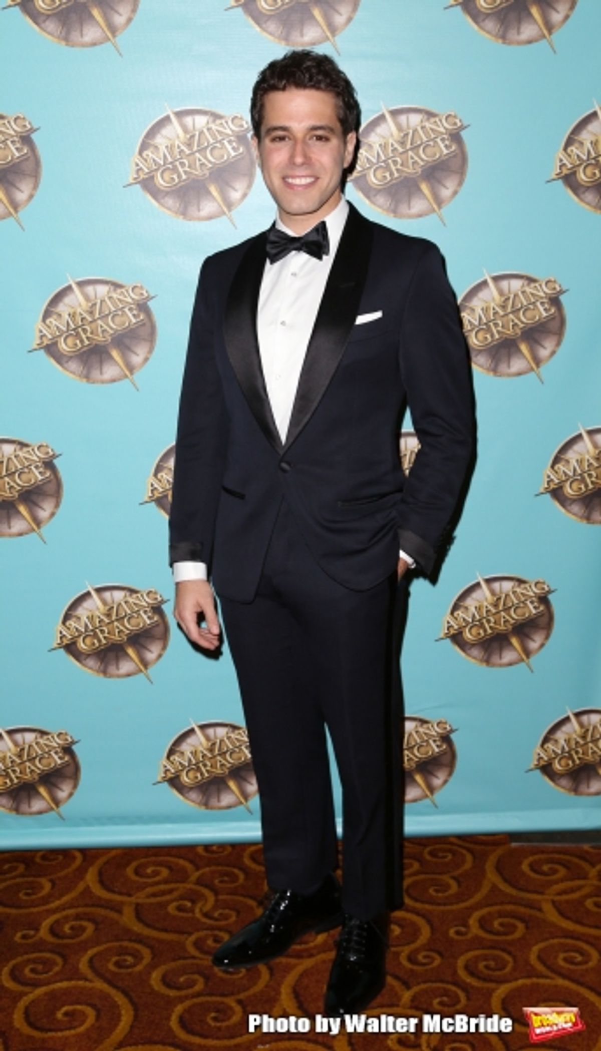 Josh Young at AMAZING GRACE Company Celebrates Opening Night!