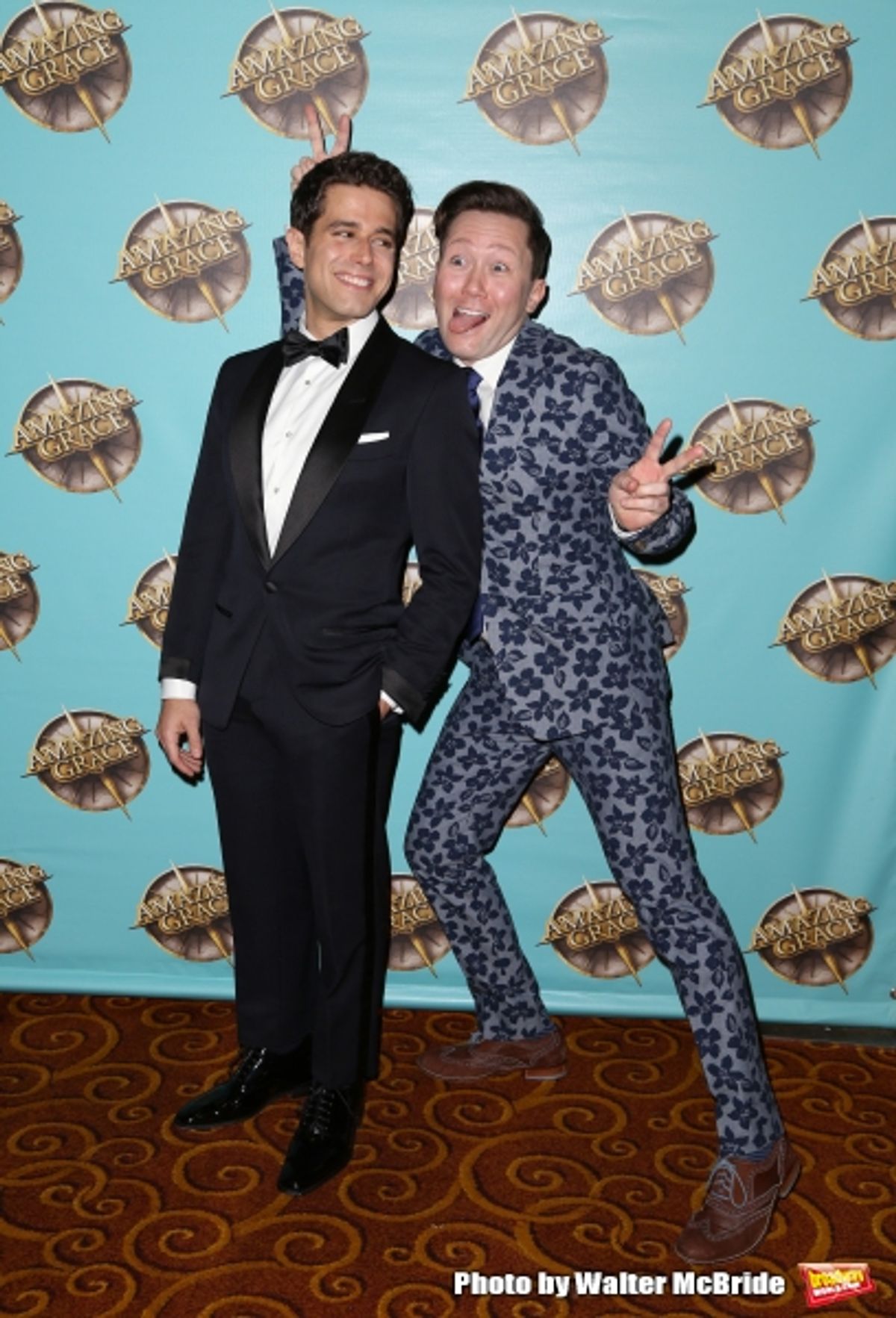 Josh Young and Stanley Bahorek at 