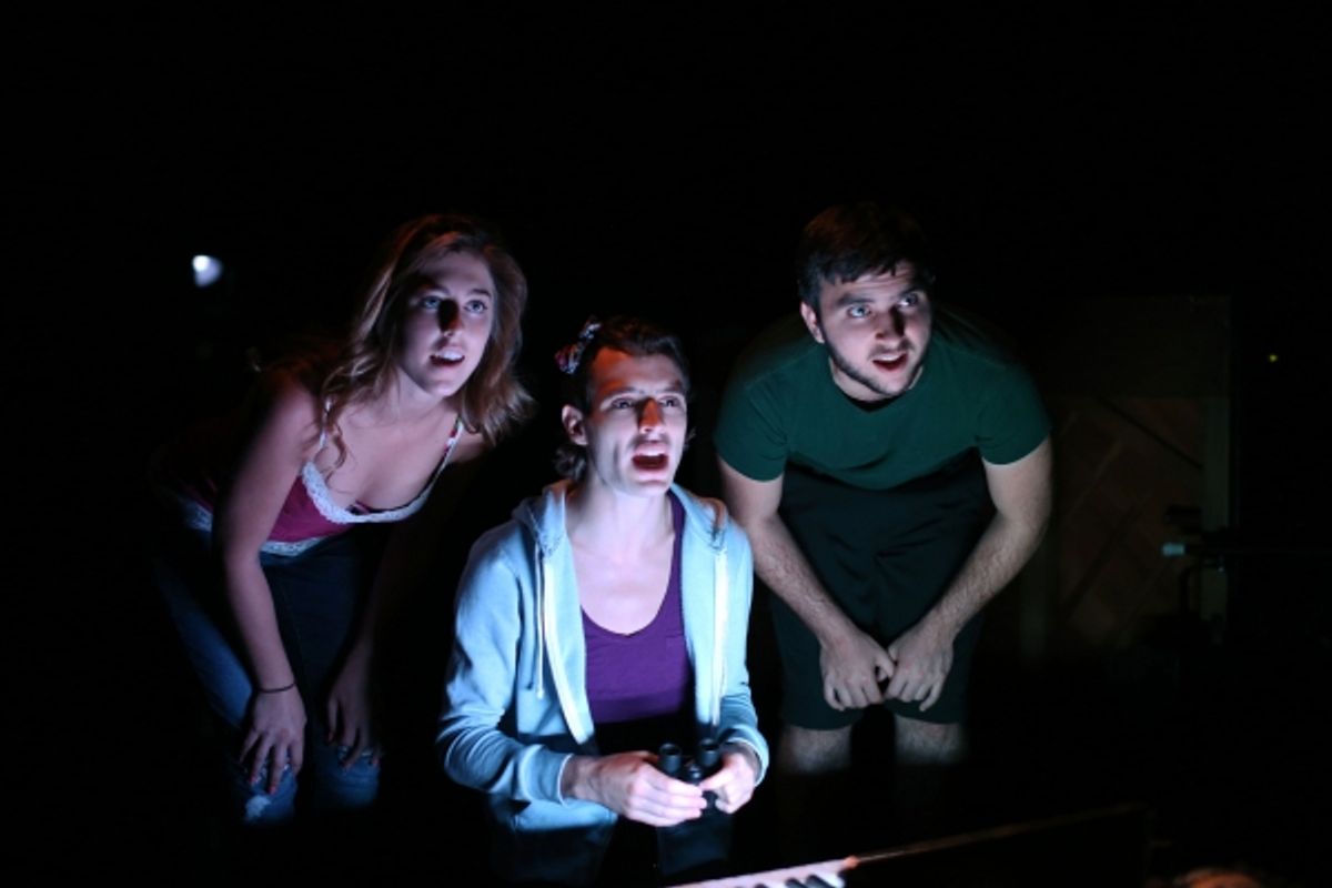 Oriana Lada, Dylan Frederick, and Barrett Riggins at 