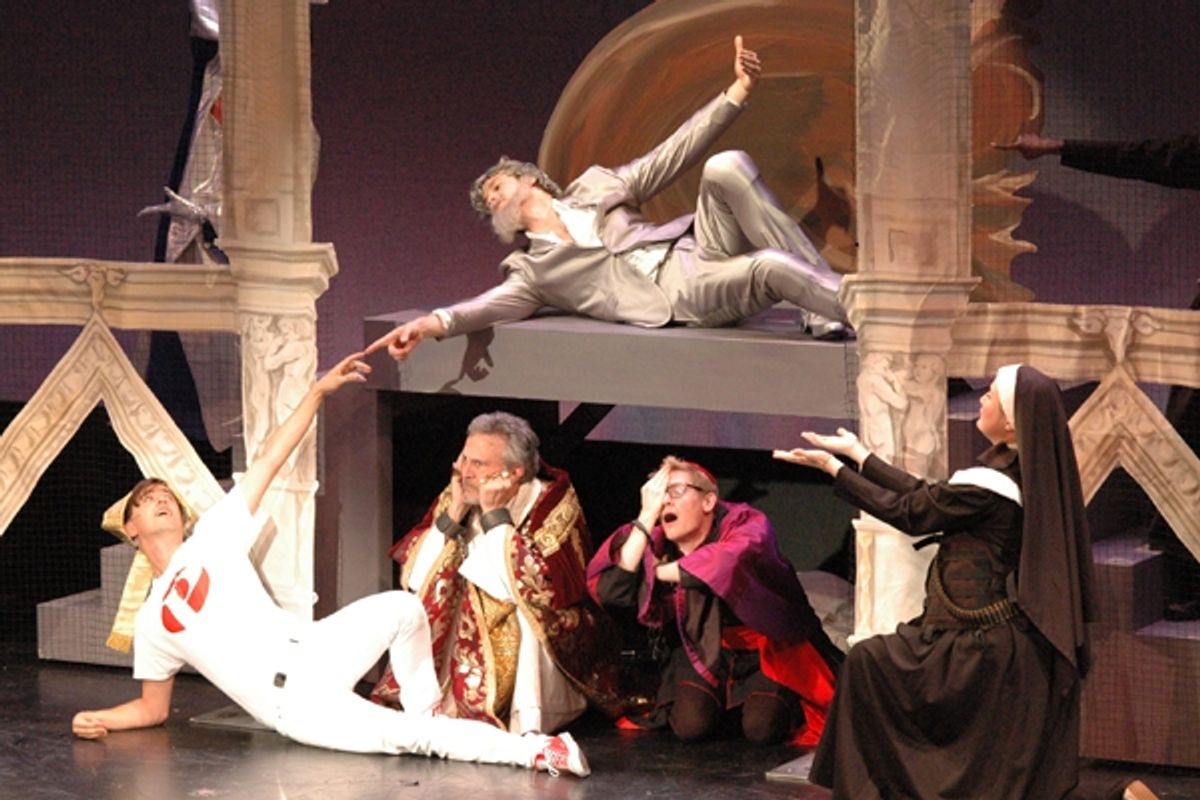 Sam Bolen, Ken Land, Jason Edward Cook and Megan Lewis, Jarid Faubel at 