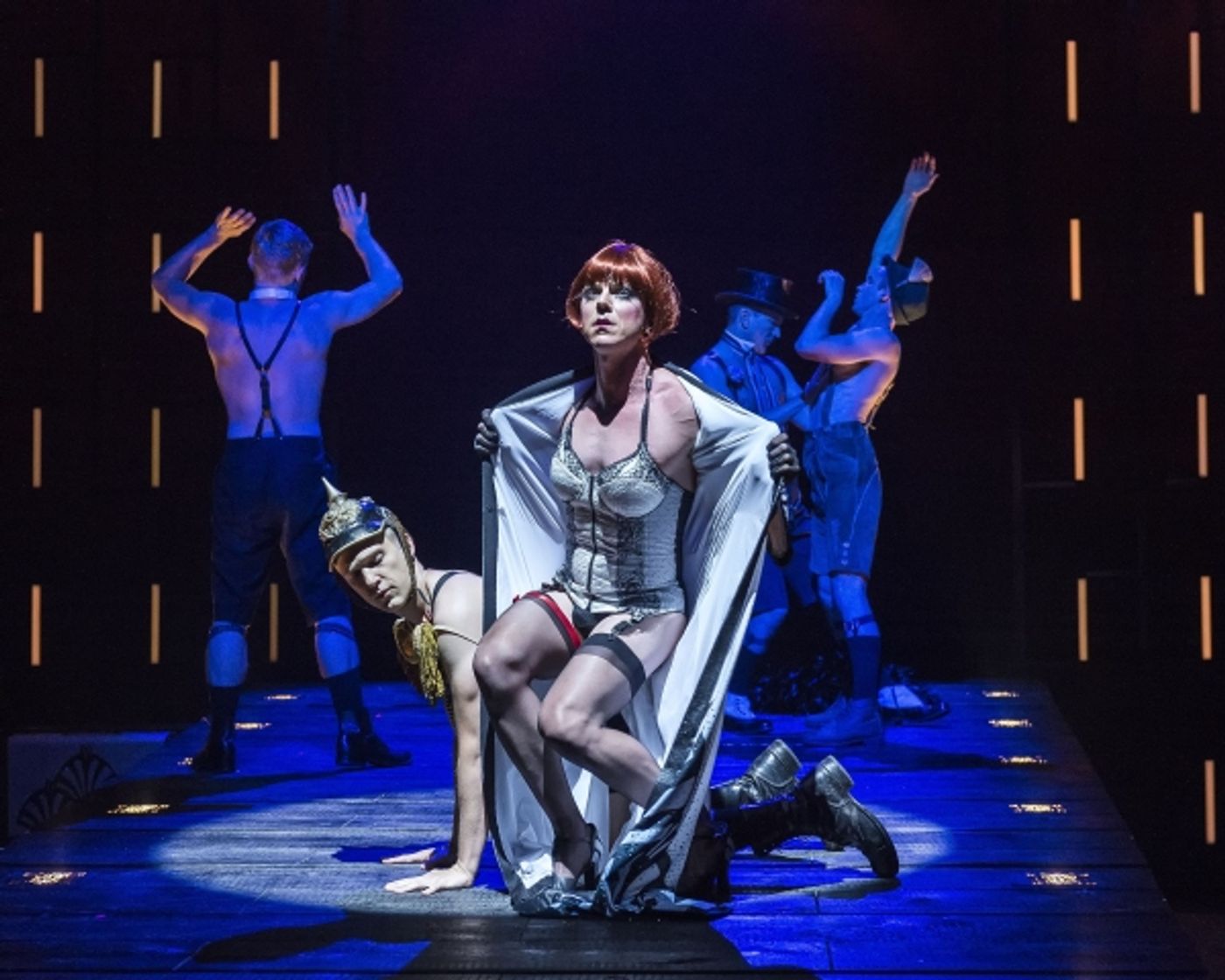 Photo Flash: First Look at Charlie Hofheimer, Patrick Heusinger, Andy Mientus, Jake Shears and More in BENT at the Taper  Image