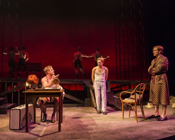 Jake Shears, Andy Mientus and Patrick Heusinger Photo