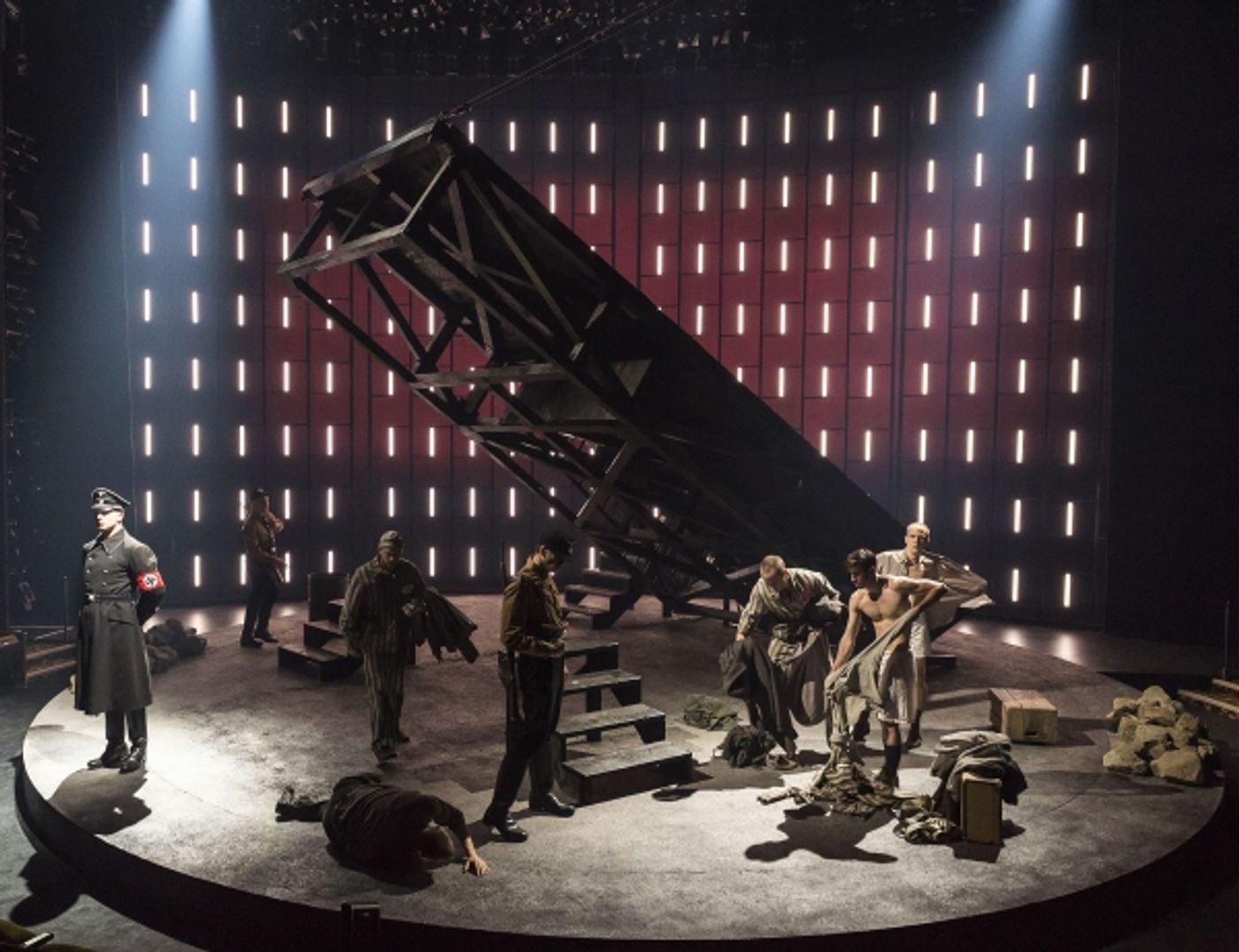 Photo Flash: First Look at Charlie Hofheimer, Patrick Heusinger, Andy Mientus, Jake Shears and More in BENT at the Taper  Image