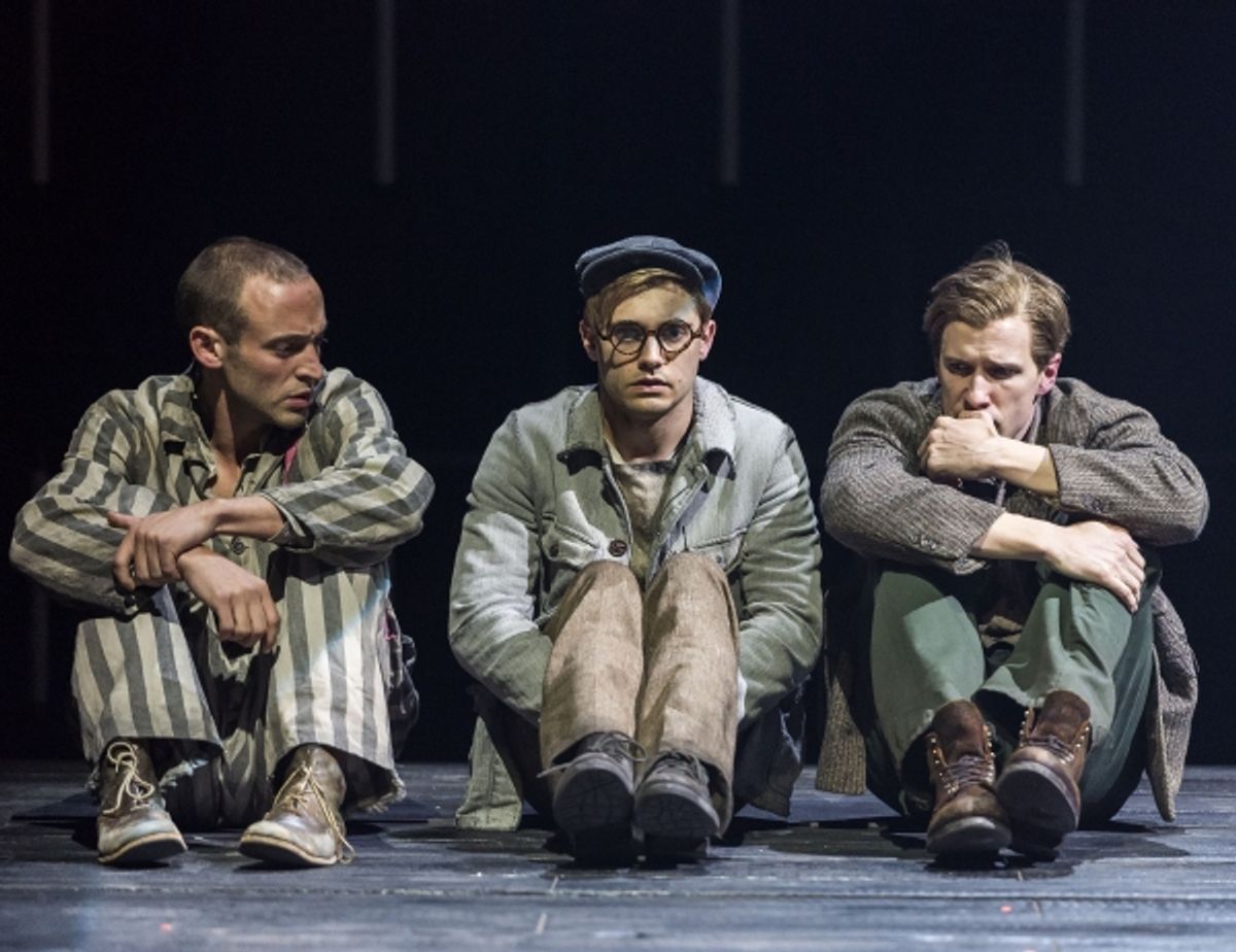 Charlie Hofheimer, Andy Mientus and Patrick Heusinger at 