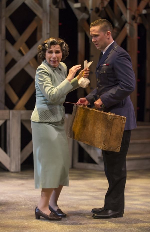 Iris Lieberman (Matilda) and Patrick Tierney (Dean) Photo