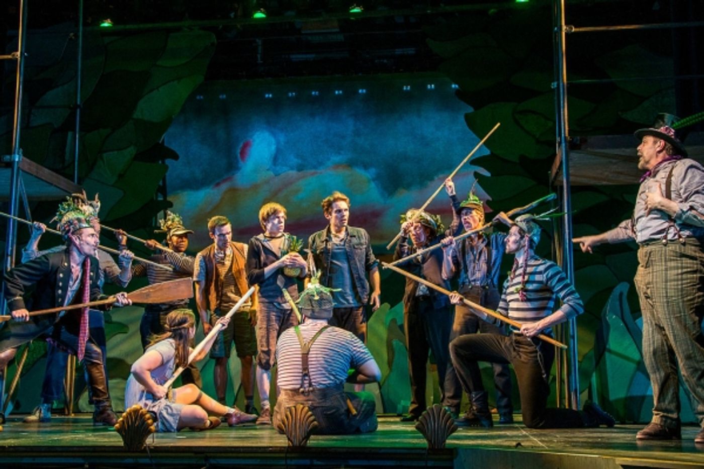 Photo Flash: First Look- Rose Hemingway, Matthew Wilkas, and More in PETER AND THE STARCATCHER at Weston Playhouse  Image