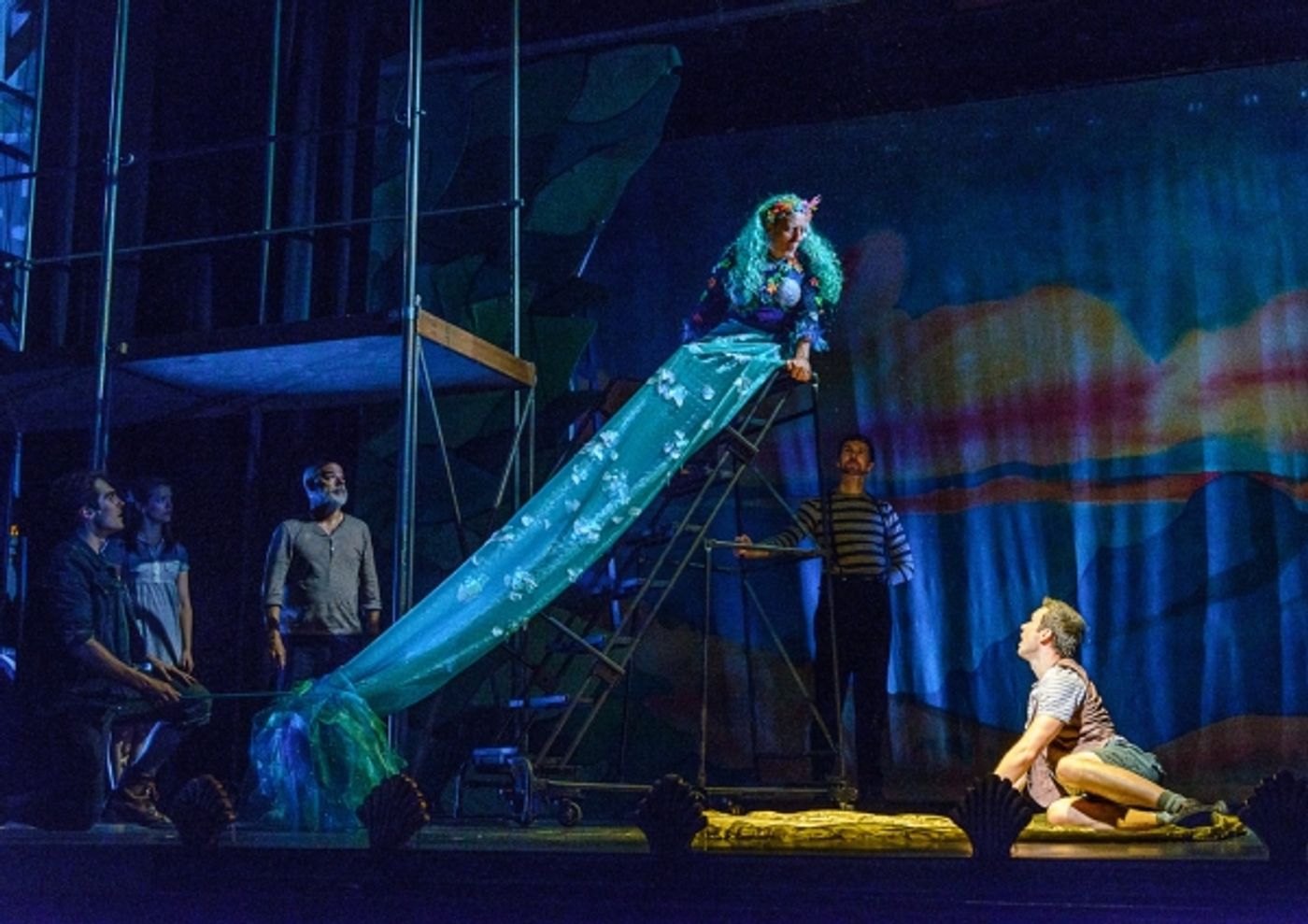 Photo Flash: First Look- Rose Hemingway, Matthew Wilkas, and More in PETER AND THE STARCATCHER at Weston Playhouse  Image