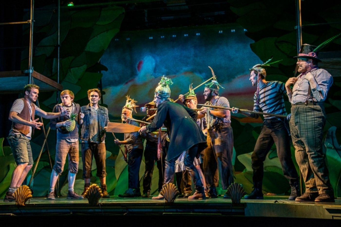 Photo Flash: First Look- Rose Hemingway, Matthew Wilkas, and More in PETER AND THE STARCATCHER at Weston Playhouse  Image