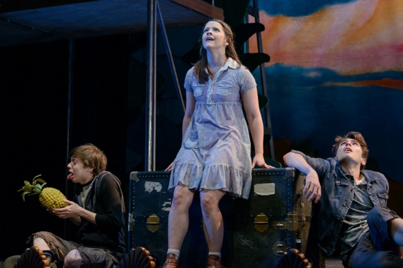 Photo Flash: First Look- Rose Hemingway, Matthew Wilkas, and More in PETER AND THE STARCATCHER at Weston Playhouse  Image
