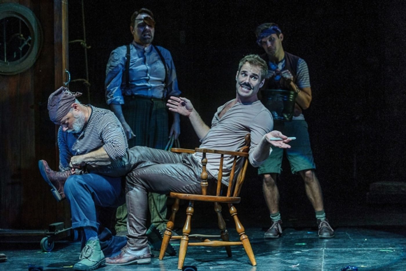 Photo Flash: First Look- Rose Hemingway, Matthew Wilkas, and More in PETER AND THE STARCATCHER at Weston Playhouse  Image