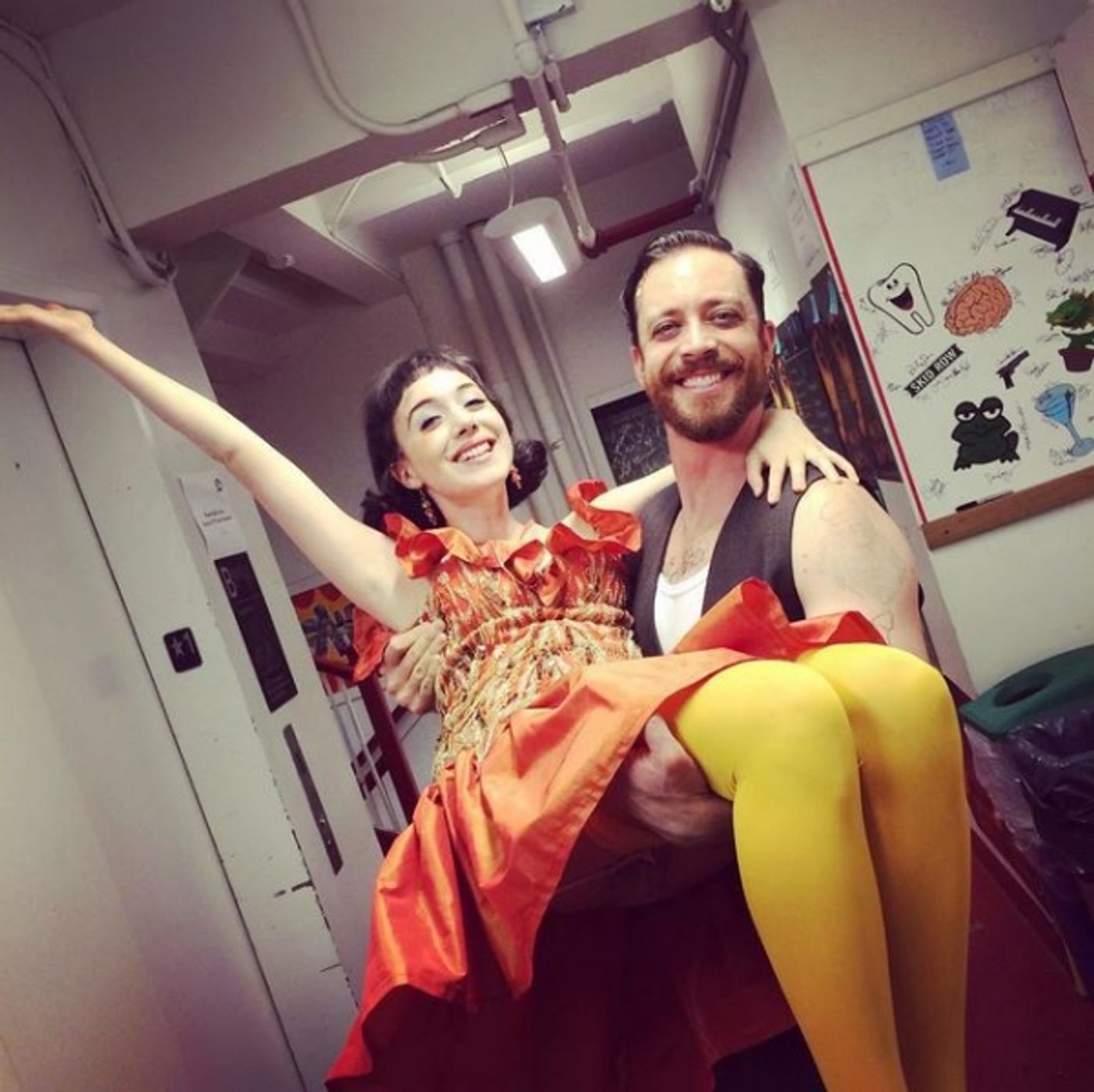 Photo Flash: Saturday Intermission Pics, 7/18 - THE WILD PARTY Takes First #SIP, Plus THE KING AND I, FUN HOME, and More!  Image