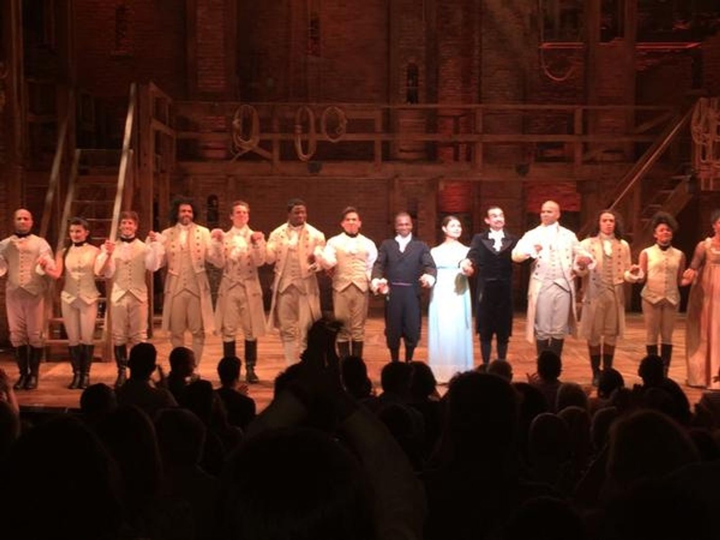 Photo Flash: President Obama Gives HAMILTON a Standing Ovation  Image