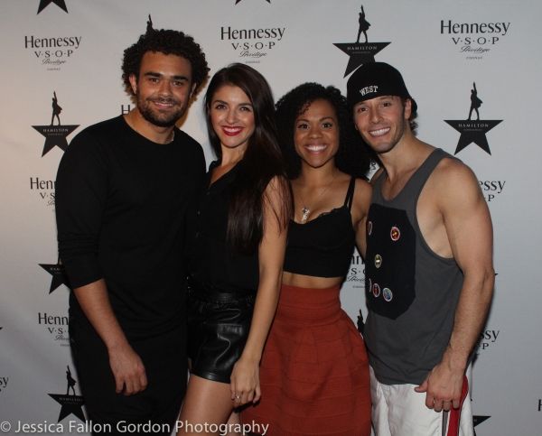 Andrew Chappelle, Carleigh Bettiol, Alysha Deslorieux and Thayne Jasperson Photo