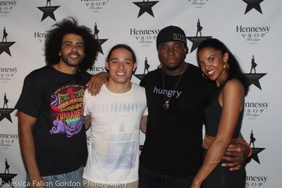 Daveed Diggs, Anthony Ramos, Okieriete Onaodowan and RenÃ©e Elise Goldsberry Photo