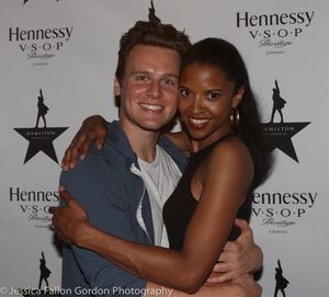 Jonathan Groff and Renee Elise Goldsberry Photo