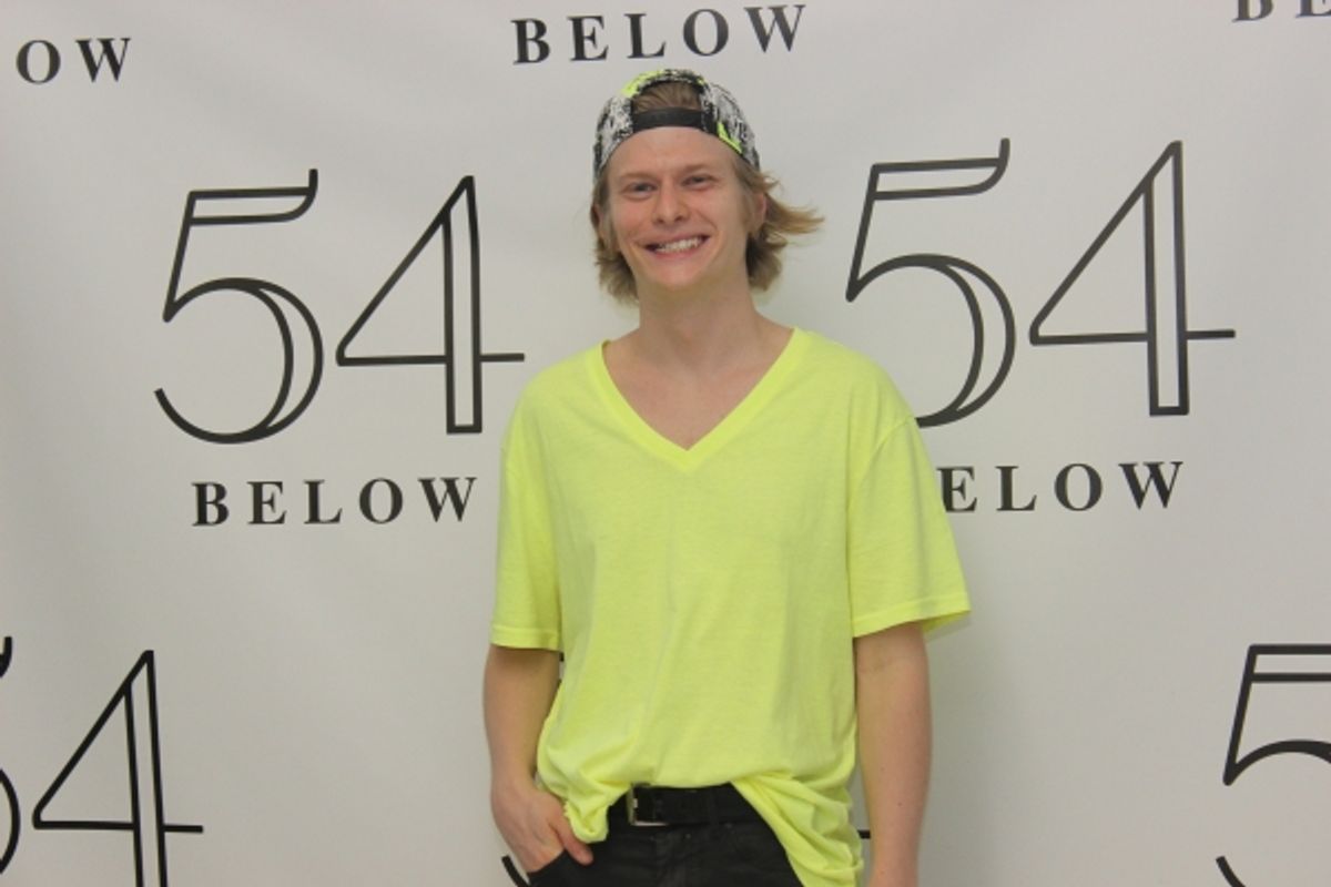Danny Lindenberger at Go Inside STARMITES: IN CONCERT at 54 Below!