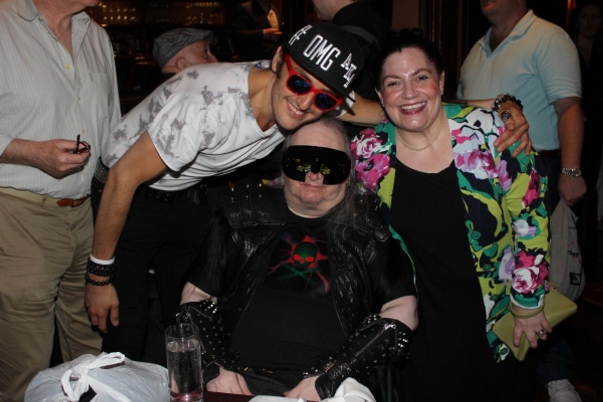 Pat Cerasaro, Jim Steinman and Jaqueline Dillon at 