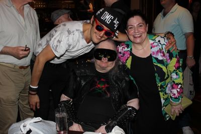 Pat Cerasaro, Jim Steinman and Jaqueline Dillon Photo
