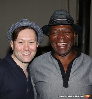 Stanley Bahorek and Chuck Cooper @ BroadwayWorld Stanley Bahorek and Chuck Cooper Photo