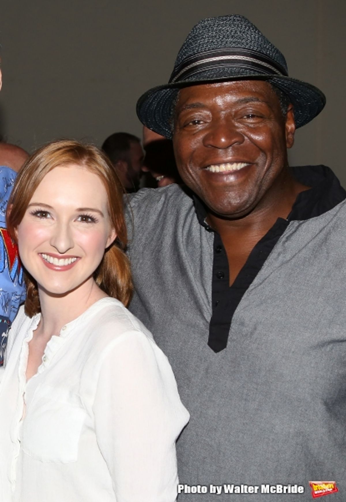 Erin Mackey and Chuck Cooper at 