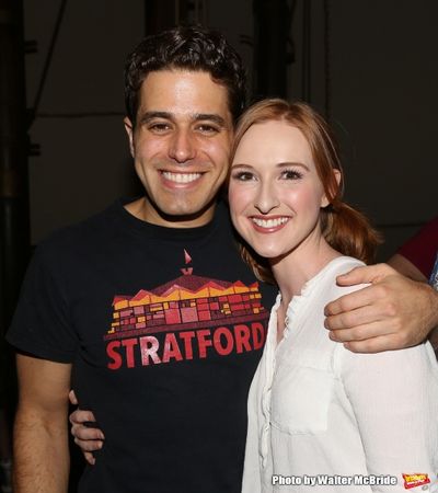 Josh Young and Erin Mackey Photo