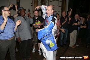 Dan Sharkey with Chuck Cooper and cast @ BroadwayWorld Dan Sharkey with Chuck Cooper and cast Photo